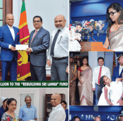PRIME GROUP MAKES A LANDMARK CONTRIBUTION OF LKR 200 MILLION TO THE REBUILDING SRI LANKA FUND