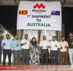 Macksons Tiles records its first ever Tile Export to Australia