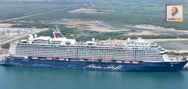 Hambantota International Port Marks Maiden Visit of Mein Schiff 6