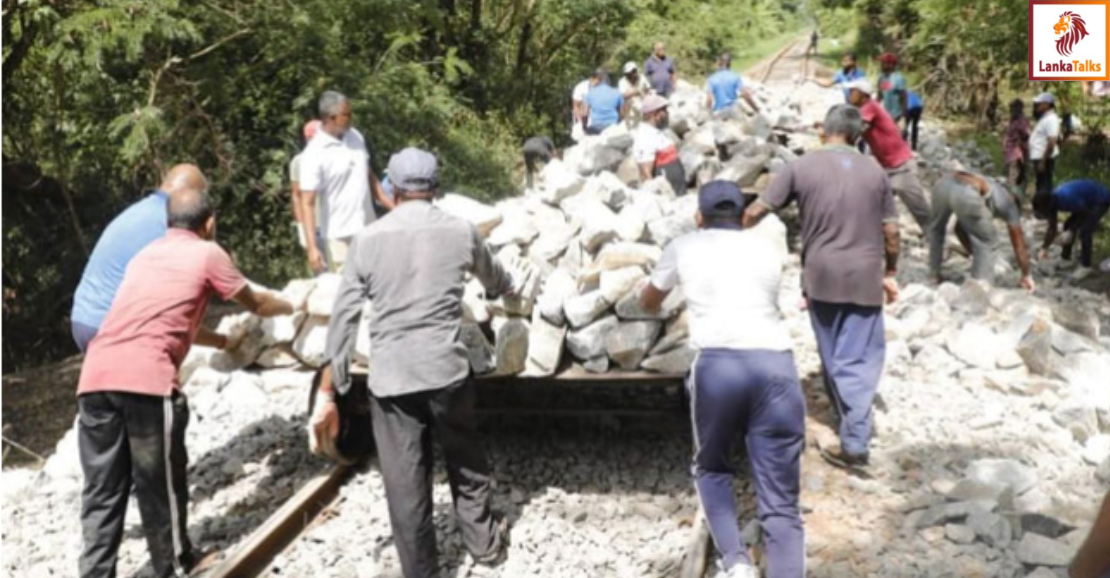 Renovation work on Colombo–Puttalam railway line underway
