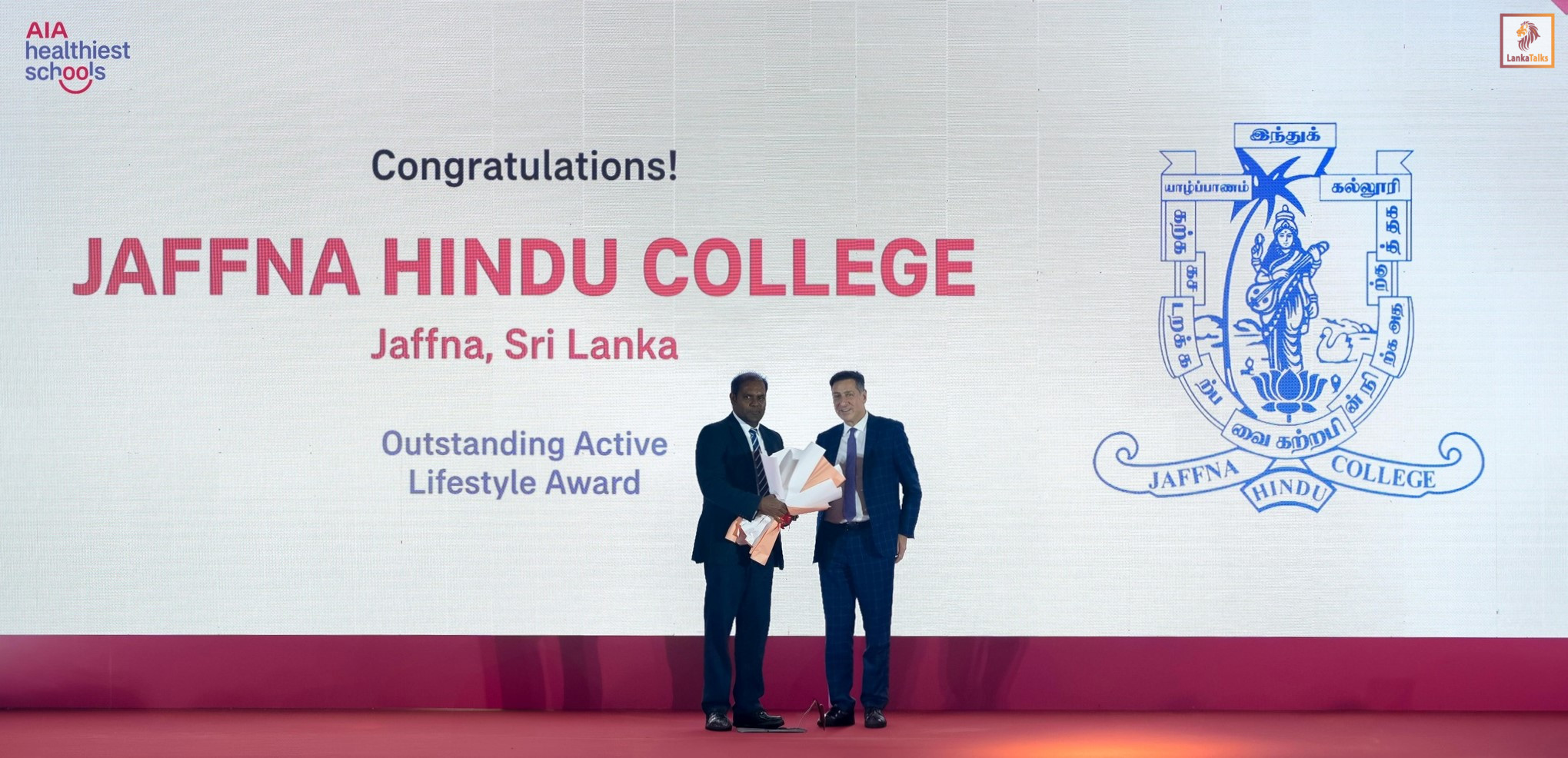 Sri Lankan school earns regional praise at AIA Healthiest Schools Competition