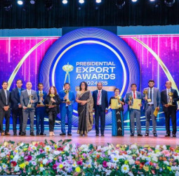 Presidential Export Awards Presented in Recognition of Sri Lankan Exporters Who Have Made Exceptional Contributions to the Export Sector