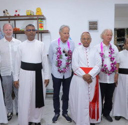 Cardinal Ranjith opens Brighter Life Foundation-donated hydyne wing at Mama Papa Home