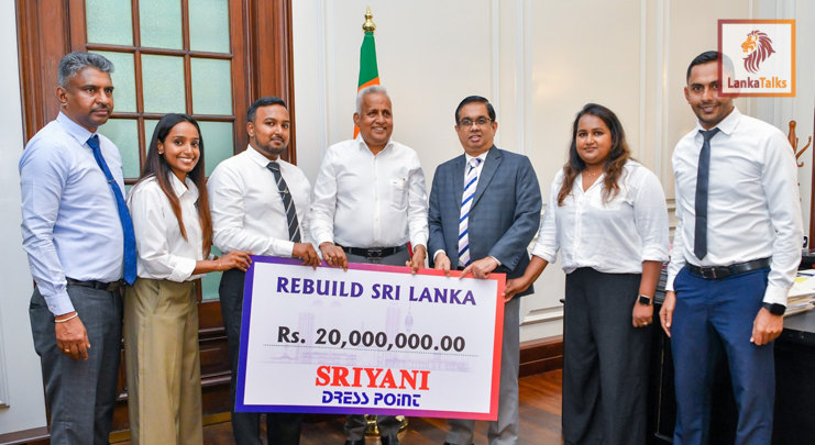 Sriyani Dress Point donates Rs. 20 million and deploys aid for Cyclone Ditwah victims December, 16, 2025