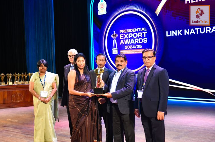 Link Natural Products Awarded Best Exporter – Herbal & Ayurveda Products at the 27th Presidential Export Awards