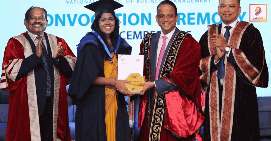NSBM honours its most outstanding graduate at 2025 convocation