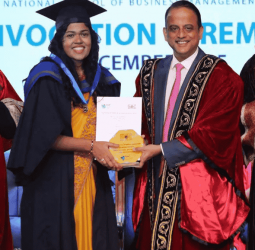 NSBM honours its most outstanding graduate at 2025 convocation