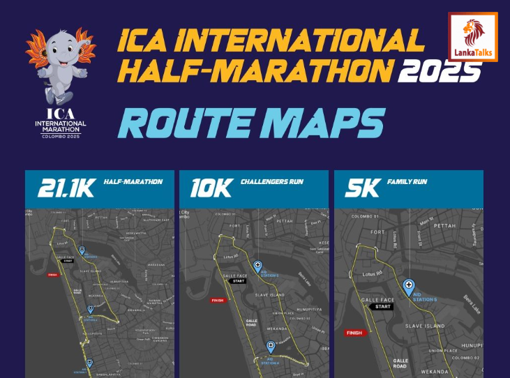 Janashakthi Life ICA International Colombo 2025 Half Marathon kicks off on 14th December