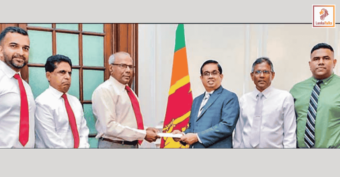 Naturub Group of Companies donates Rs. 100 m to ‘Rebuilding Sri Lanka’ Fund
