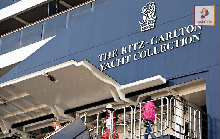 The Ritz-Carlton Yacht Collection makes their maiden call to Sri Lanka with Aitken Spence Travels, docking at Colombo & Galle