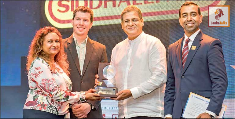 Siddhalepa honoured at SLTC Research and Innovation Awards 2025