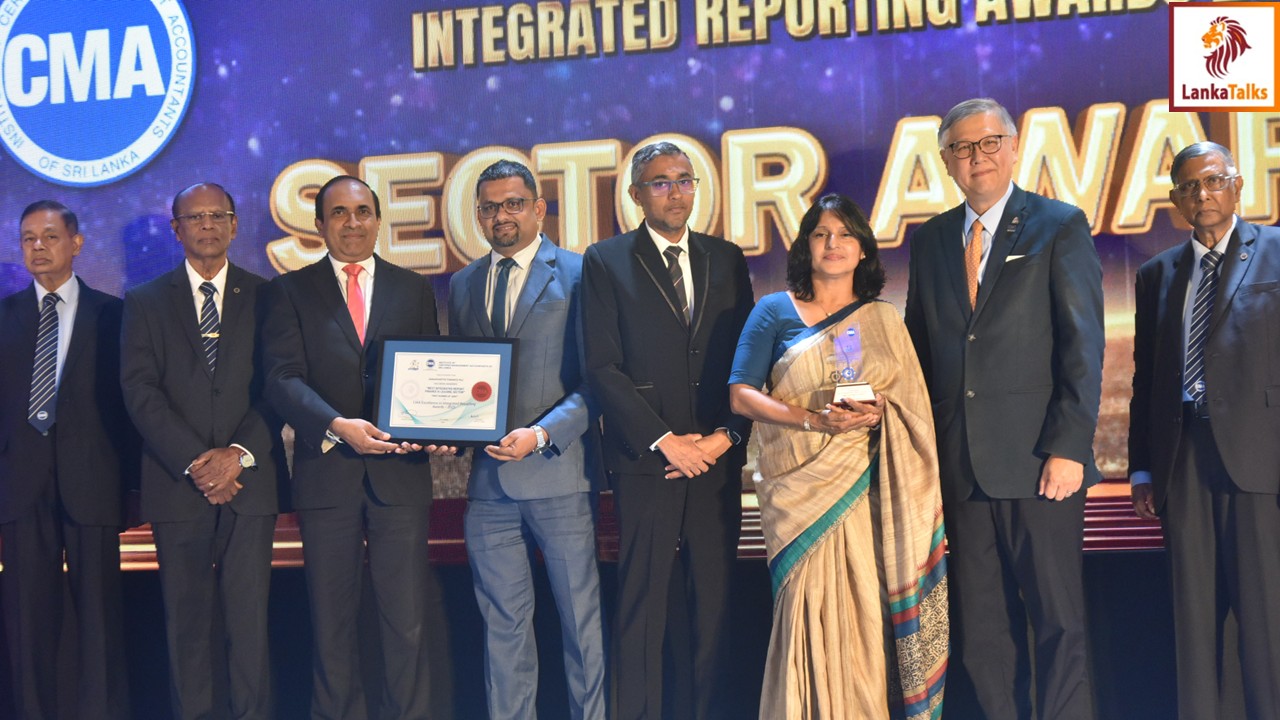 Janashakthi Finance recognised for excellence in integrated reporting at CMA Awards 2025
