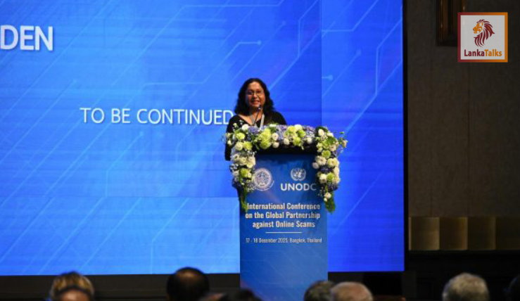 Embassy of Sri Lanka in Bangkok participates in the International Conference on the Global Partnership against Online Scams in Bangkok
