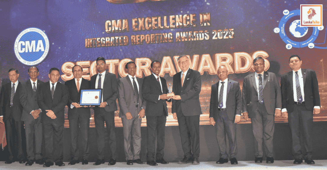 SLT‑MOBITEL honoured at CMA Excellence in Integrated Reporting Awards 2025
