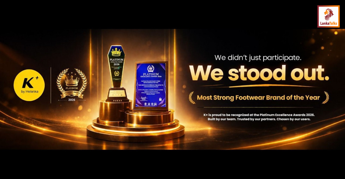 K+ by Helanka Named Strongest Footwear Brand of the Year at Platinum Excellence Awards 2026