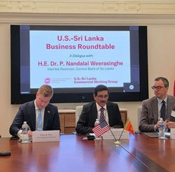 Sri Lankan delegation engages investors in Washington