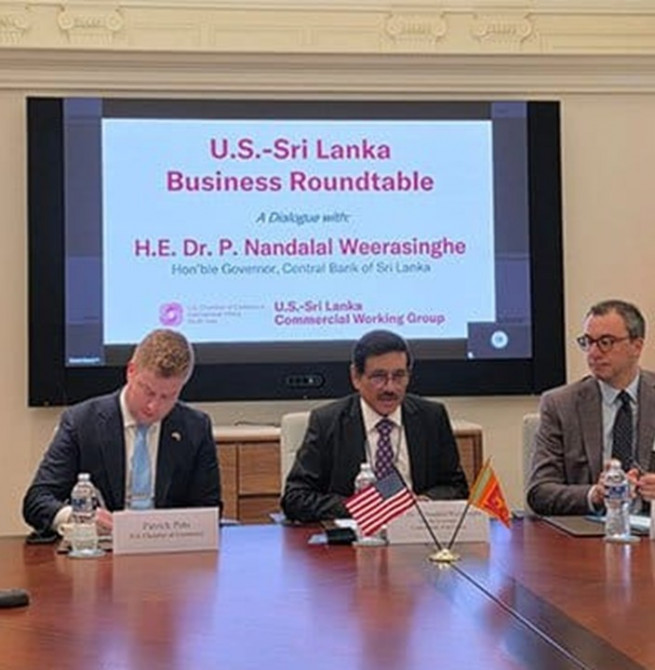 Sri Lankan delegation engages investors in Washington
