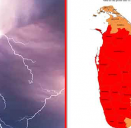 Advisory issued for severe lightning in several provinces