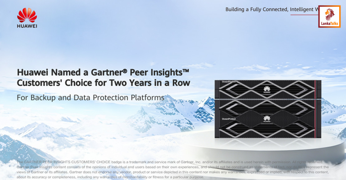 Huawei Named a Gartner® Peer Insights™ Customers' Choice for Second Year in a Row