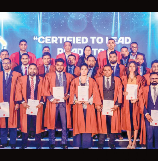 HNB Assurance celebrates completion of ‘Certified Sales Manager Programme’ conducted with SLIM