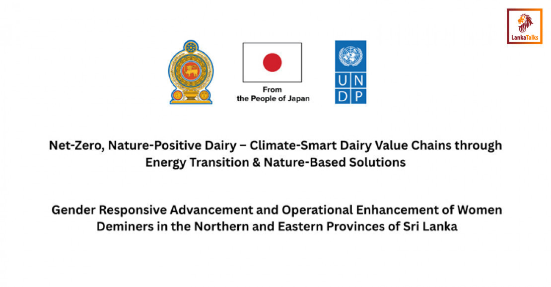 Sri Lanka Receives 2.6 million USD from the Government of Japan for Two New projects to Strengthen Climate Resilience and Gender Equality
