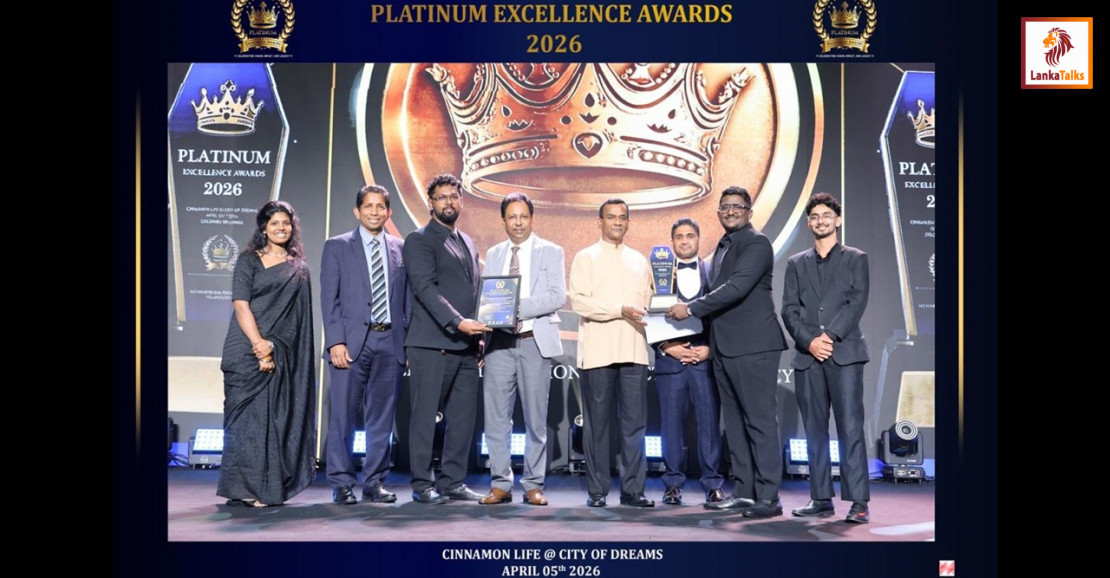 Solo Sri Lankan Awarded Platinum Excellence in Tourism Business Growth & Market Expansion