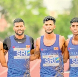 At World Relays in May: Lanka relay team grabs place