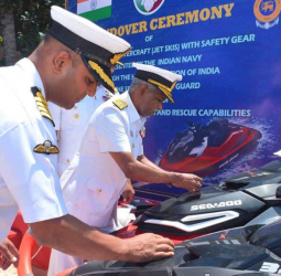 India donates two personal water craft to Sri Lanka Coast Guard