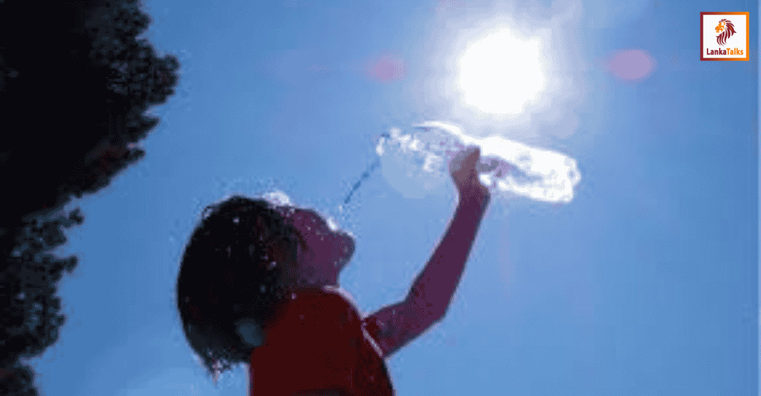 Sun directly overhead six locations in Sri Lanka today at 12:11 noon