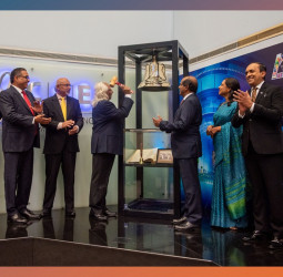JXG rings opening bell at CSE celebrating successful IPO and market debut