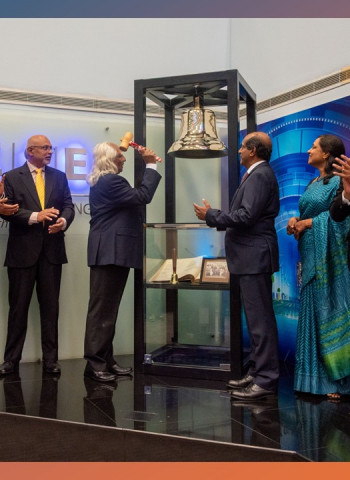 JXG rings opening bell at CSE celebrating successful IPO and market debut