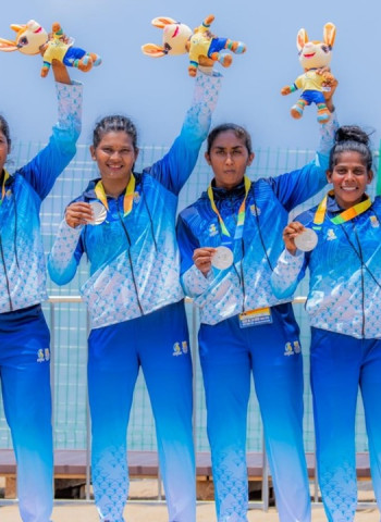 Historic silver for Lanka in Women’s Kabaddi