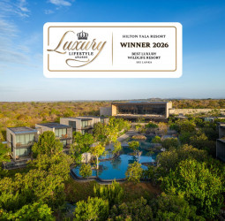 Hilton Yala Resort Earns Global Recognition at Luxury Lifestyle Awards 2026
