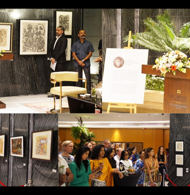 ITC Ratnadipa Marks a Successful Inauguration of ‘The Art & Life of Jayantha Premachandra, Now Open to the Public’