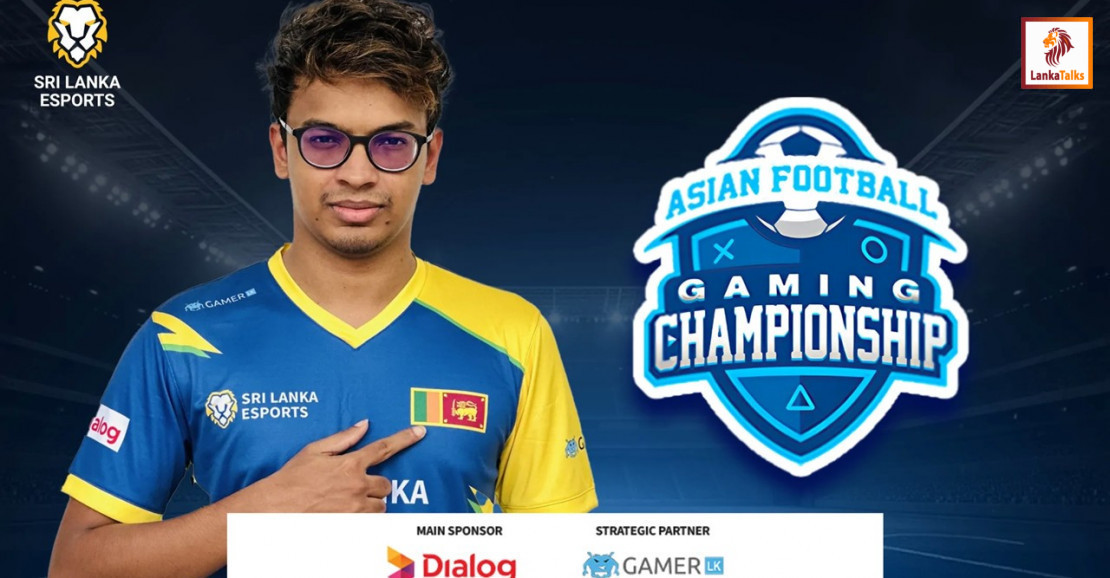 Sri Lanka’s Sachin Dematapitiya Competes at Prestigious Asian Football Gaming Championship in Mumbai