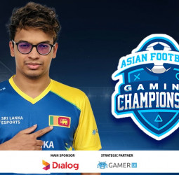 Sri Lanka’s Sachin Dematapitiya Competes at Prestigious Asian Football Gaming Championship in Mumbai