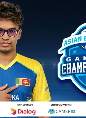 Sri Lanka’s Sachin Dematapitiya Competes at Prestigious Asian Football Gaming Championship in Mumbai