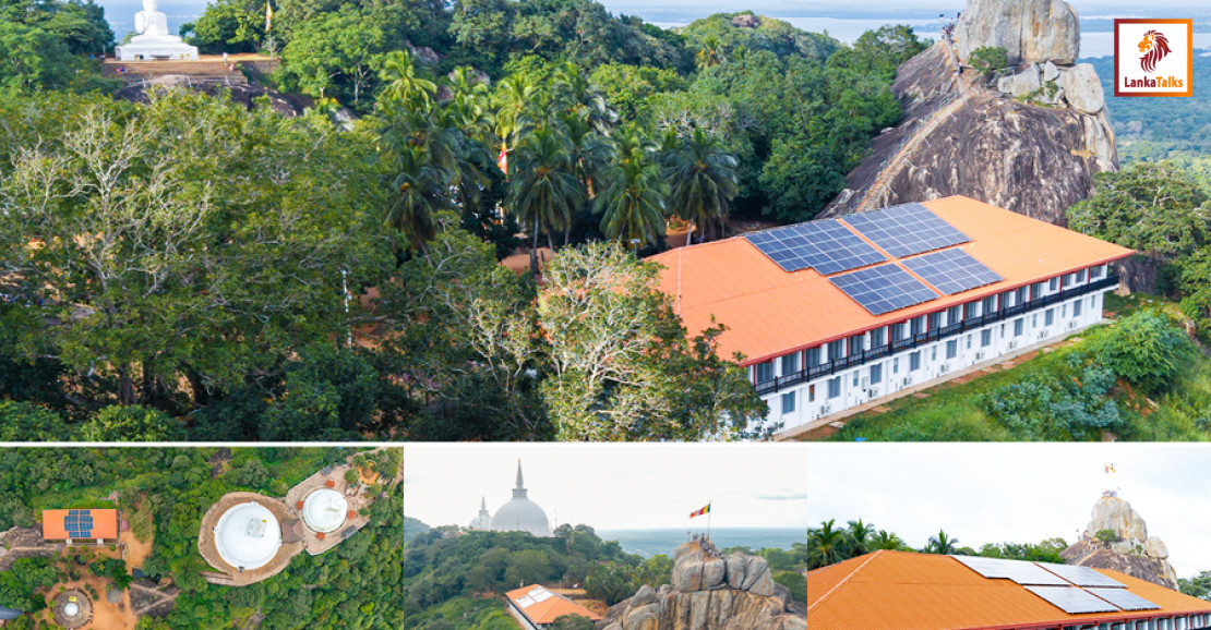 Hayleys Solar installs 80kW solar system at Mihintale Rajamaha Viharaya