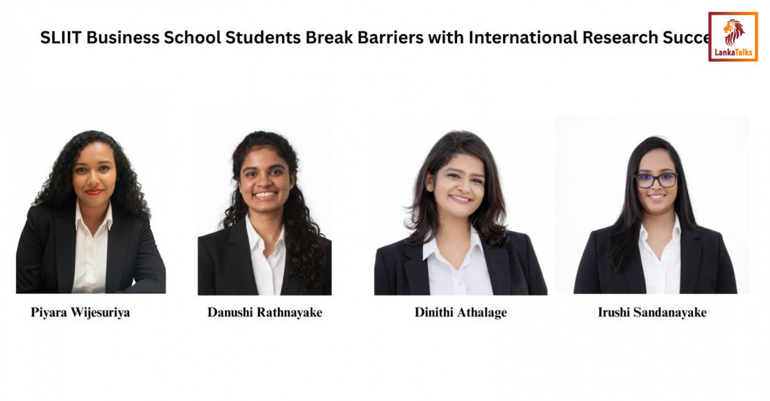 SLIIT Business School Students Break Barriers with International Research Success