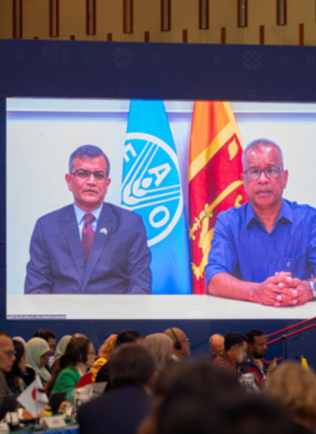 FAO Regional Conference for Asia and the Pacific aims at “resilience from within”: Sri Lanka’s Active Engagement Reaffirmed