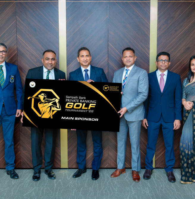 Sampath Bank Private Banking Tees Off Third Consecutive Year as RCGC Medal Tournament Title Sponsor