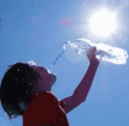 Sun directly overhead in Northern areas today