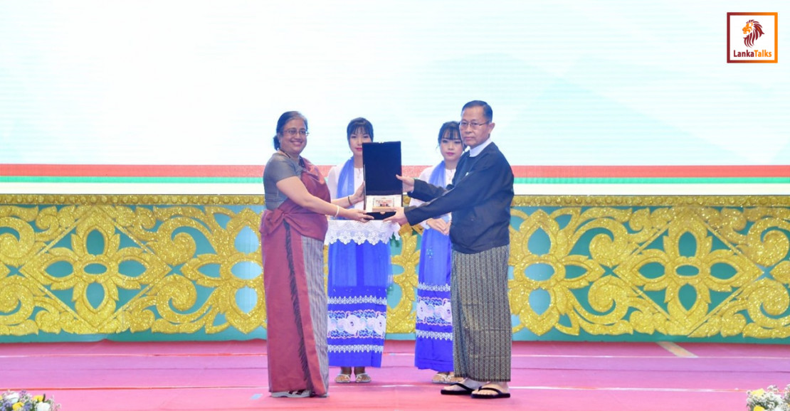 Myanmar honours SL for earthquake support