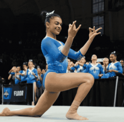 Sri Lankan-descent gymnast Tiana wows with Bollywood routine
