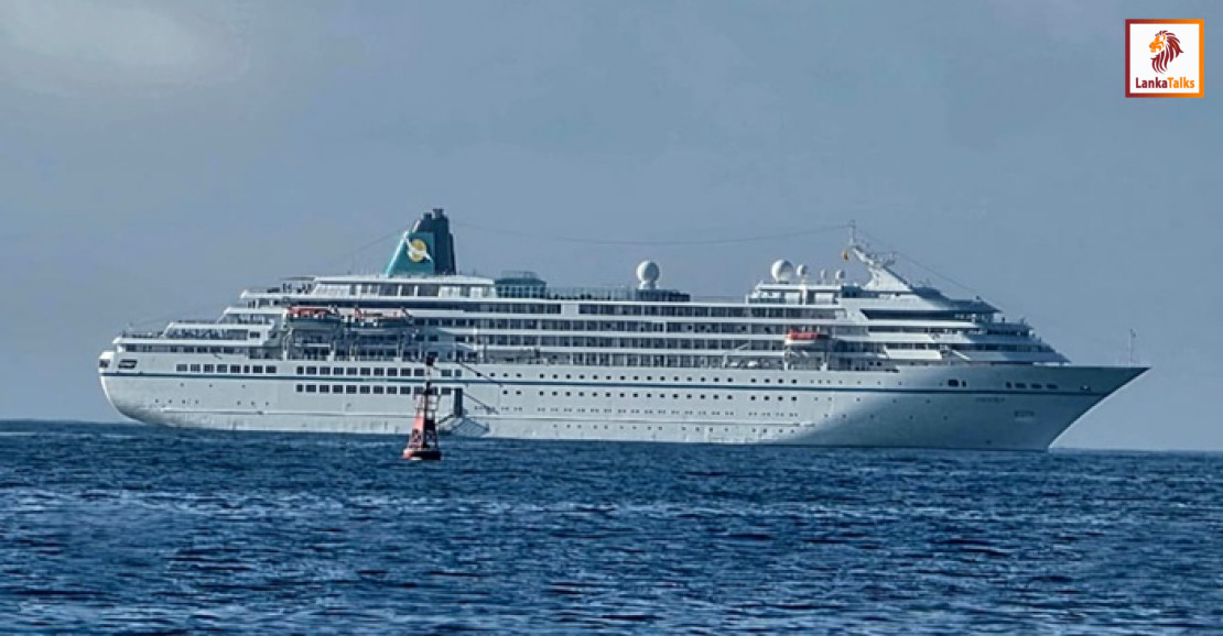 Germany’s Iconic “Dream Ship” MS Amadea arrives in Sri Lanka