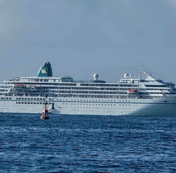 Germany’s Iconic “Dream Ship” MS Amadea arrives in Sri Lanka