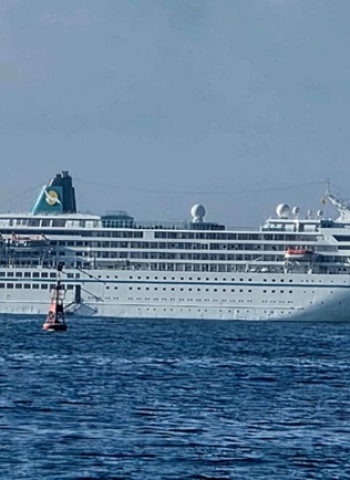 Germany’s Iconic “Dream Ship” MS Amadea arrives in Sri Lanka