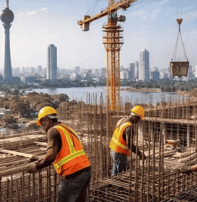 Construction: Activity expands, slower growth in Feb.