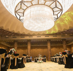 Catering and reception hall charges increased