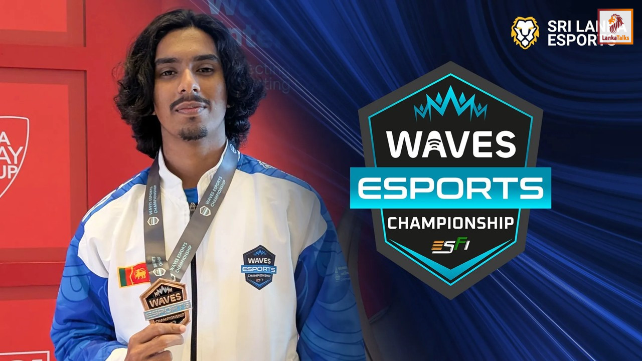 Sri Lanka’s “Shady” clinches Bronze in WCC3 at WAVES Esports Championship